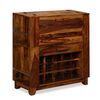 vidaXL Armoire de bar Bois massif 85x40x95 cm