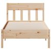 vidaXL Cadre de lit sans matelas 90x190 cm bois de pin massif