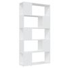 vidaXL Biblioth&egrave;que/S&eacute;parateur de pi&egrave;ce Blanc 80x24x155 cm