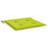 vidaXL Coussins de chaise de jardin lot de 6 vert vif 50x50x4 cm