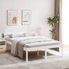 vidaXL Lit pour personne &acirc;g&eacute;e sans matelas 120x200 cm bois pin massif