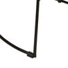 vidaXL Tabourets de bar lot de 2 noir 49x43x79 cm bois manguier massif