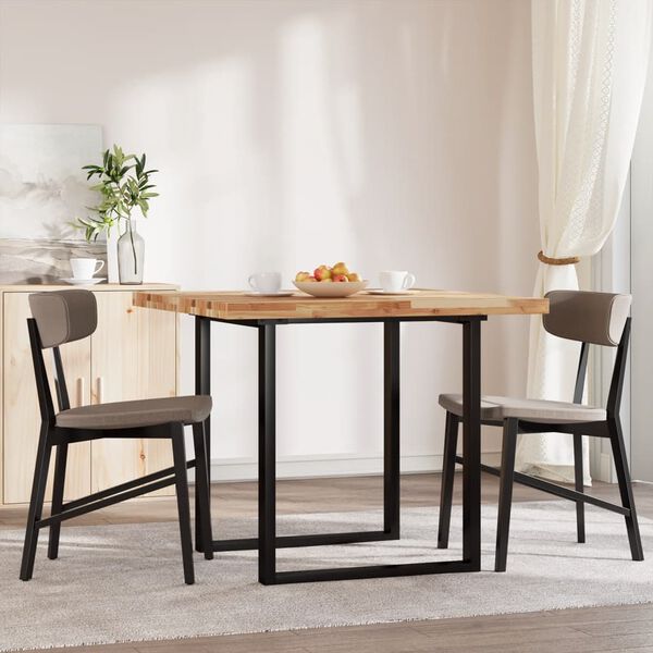 vidaXL Dessus de table carr&eacute; 90x90x4 cm bois massif d'acacia