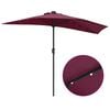 vidaXL Parasol de jardin Bordeaux 294 x 150 x 224 cm