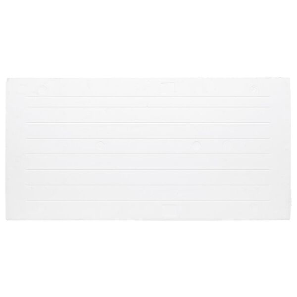 vidaXL Panneaux muraux 3D 10 pcs marron foncé 100x50 cm EPS