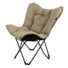 Bo-Camp Chaise papillon Grainger Beige