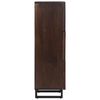 vidaXL Buffet marron 40x34x110 cm bois massif de manguier
