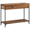 vidaXL Table console Bois ancien 100 x 34.5 x 75 cm Bois d'ingénierie