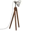 vidaXL Lampadaire 25 W argent vintage 45x45x120 cm E27