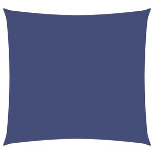 vidaXL Voile de parasol tissu oxford carr&eacute; 2,5x2,5 m bleu