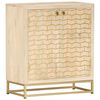 vidaXL buffet dor&eacute; 60x30x70 cm bois de manguier massif