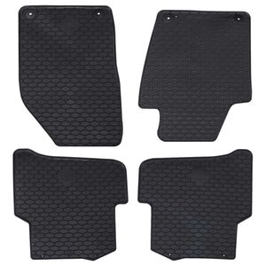 vidaXL Tapis de voiture 4 pcs Noir suitable for FABIA III 2014-2022