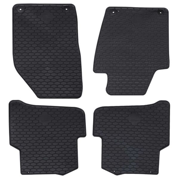 vidaXL Tapis de voiture 4 pcs Noir suitable for FABIA III 2014-2022