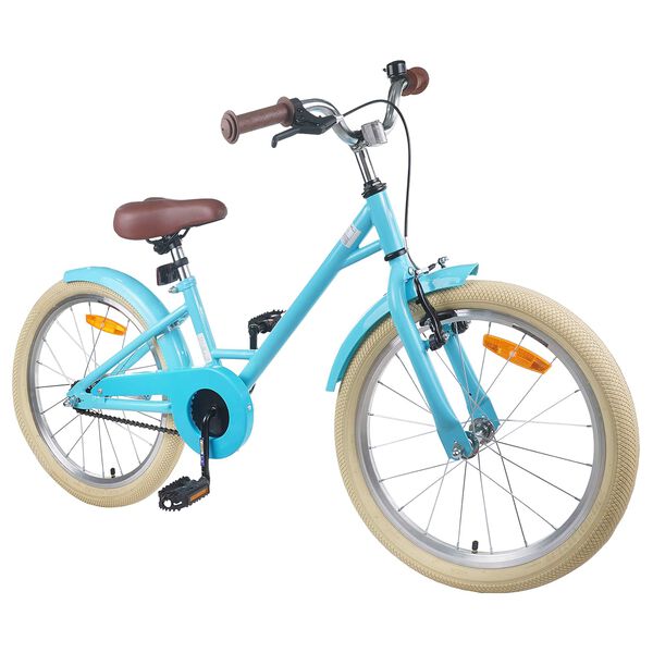 vidaXL V&eacute;lo pour Enfants 18 Pouces pour les 5-7 ans Bleu clair