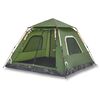 vidaXL Tente de camping &agrave; d&ocirc;me 5 personnes vert lib&eacute;ration rapide