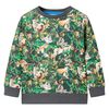 Sweatshirt pour enfants vieux p&eacute;trole 128