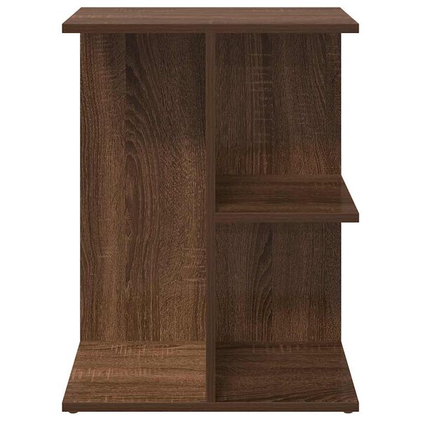 vidaXL Table de chevet ch&ecirc;ne marron 46,5x29x61 cm bois d'ing&eacute;nierie