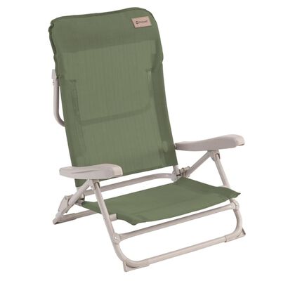 Outwell Chaise de plage pliable Seaford Vert vignoble