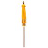 vidaXL Parasol balinais Jaune 185 x 185 x 260 cm