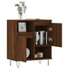 vidaXL Buffet Ch&ecirc;ne marron 60x35x70 cm Bois d'ing&eacute;nierie
