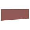 vidaXL Auvent lat&eacute;ral r&eacute;tractable de patio 200x600 cm Marron