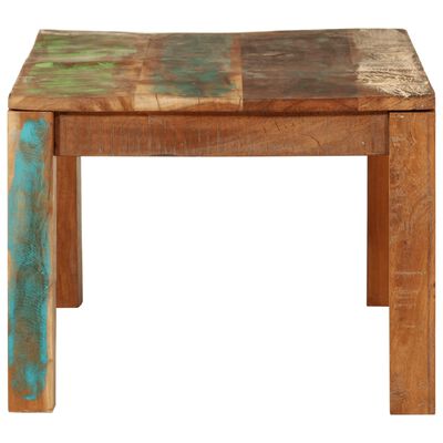 vidaXL Table basse 100x55x40 cm bois de récupération massif