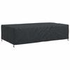 vidaXL Housse pour meubles Uni Noir 315 x 180 x 74 cm 420D