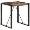 vidaXL Table à manger 70x70x75 cm Bois de récupération massif