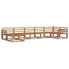 vidaXL Ensemble de canap&eacute;s d'ext&eacute;rieur 7 pcs Naturel