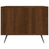 vidaXL Tables basses 2 pcs chêne marron 50x50x40 cm bois d'ingénierie