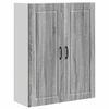 vidaXL Meuble mural PORTO Gris Sonoma 80 x 31 x 100 cm