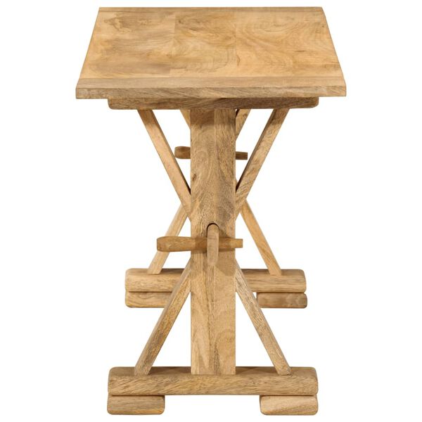 vidaXL Banc 110x35x45 cm bois massif de manguier