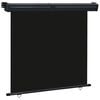 vidaXL Auvent lat&eacute;ral de balcon 165x250 cm noir