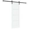 vidaXL Porte coulissante 73,5 x 198,5 cm Bois d'ing&eacute;nierie