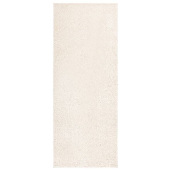 vidaXL Tapis &agrave; poils souples antid&eacute;rapant 57x150 cm Beige
