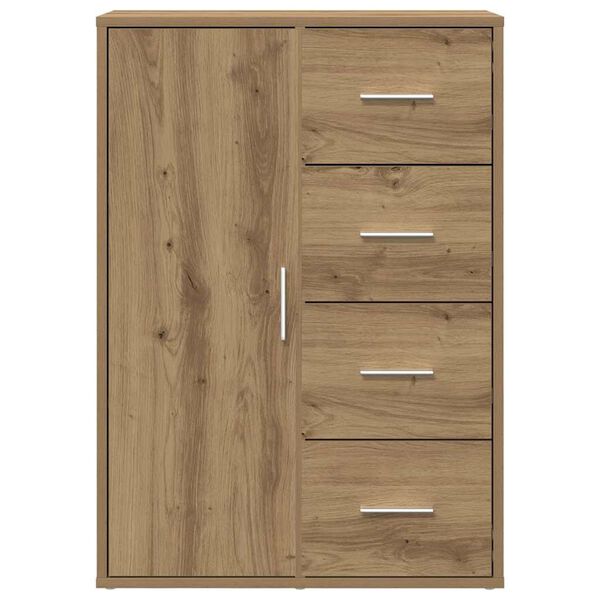 vidaXL Buffet Ch&ecirc;ne artisanal 60 x 31 x 84 cm Bois d'ing&eacute;nierie