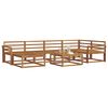 vidaXL Ensemble de canap&eacute;s d'ext&eacute;rieur 7 pcs Naturel