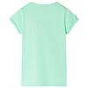 T-shirt pour enfants vert vif 104