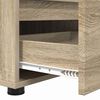 vidaXL Meuble TV Ch&ecirc;ne Sonoma 100 x 48 x 43 cm Bois d'ing&eacute;nierie