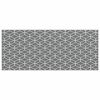 vidaXL Tapis d'ext&eacute;rieur G&eacute;om&eacute;trique ARAKIL Gris et blanc 600 x 250 cm