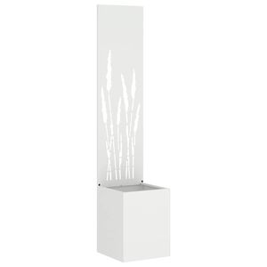 vidaXL &Eacute;cran de confidentialit&eacute; de jardin Blanc 32 x 32 x 150 cm