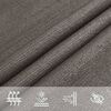 vidaXL Voile d'ombrage 160 g/m² Anthracite 3/4x2 m PEHD