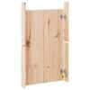 vidaXL Portes de cuisine d'ext&eacute;rieur 2pcs 50x9x82cm bois de pin massif