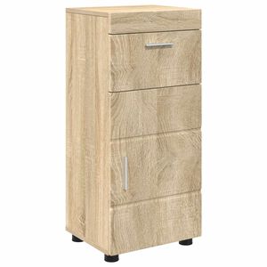 vidaXL Ensemble d'armoire de salle de bain TULUM Ch&ecirc;ne Sonoma
