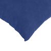 vidaXL Coussins de canapé 2 pcs Bleu police 50 x 50 cm