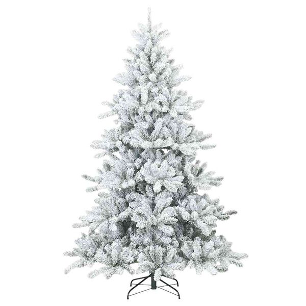 vidaXL Sapin de No&euml;l Artificiel &agrave; Branches Articul&eacute;es Blanc 180 cm