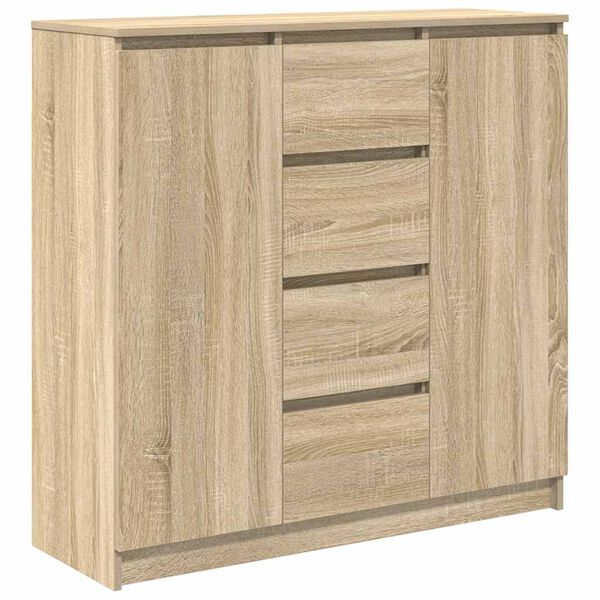 vidaXL Buffet et tiroirs ch&ecirc;ne sonoma 100,5x35x98,5 cm bois ing&eacute;nierie