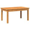 vidaXL Table basse Marron Bois d'acacia massif