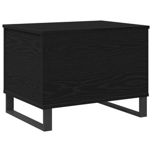 vidaXL Table basse Ch&ecirc;ne noir 60 x 44,5 x 45 cm
