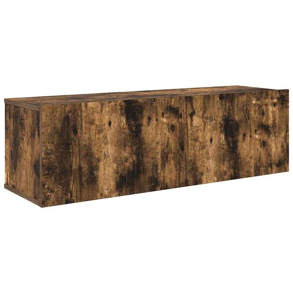 vidaXL Ensemble de meubles TV 7 pcs Ch&ecirc;ne fum&eacute; Bois d'ing&eacute;nierie